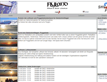 Tablet Screenshot of flyland.ch